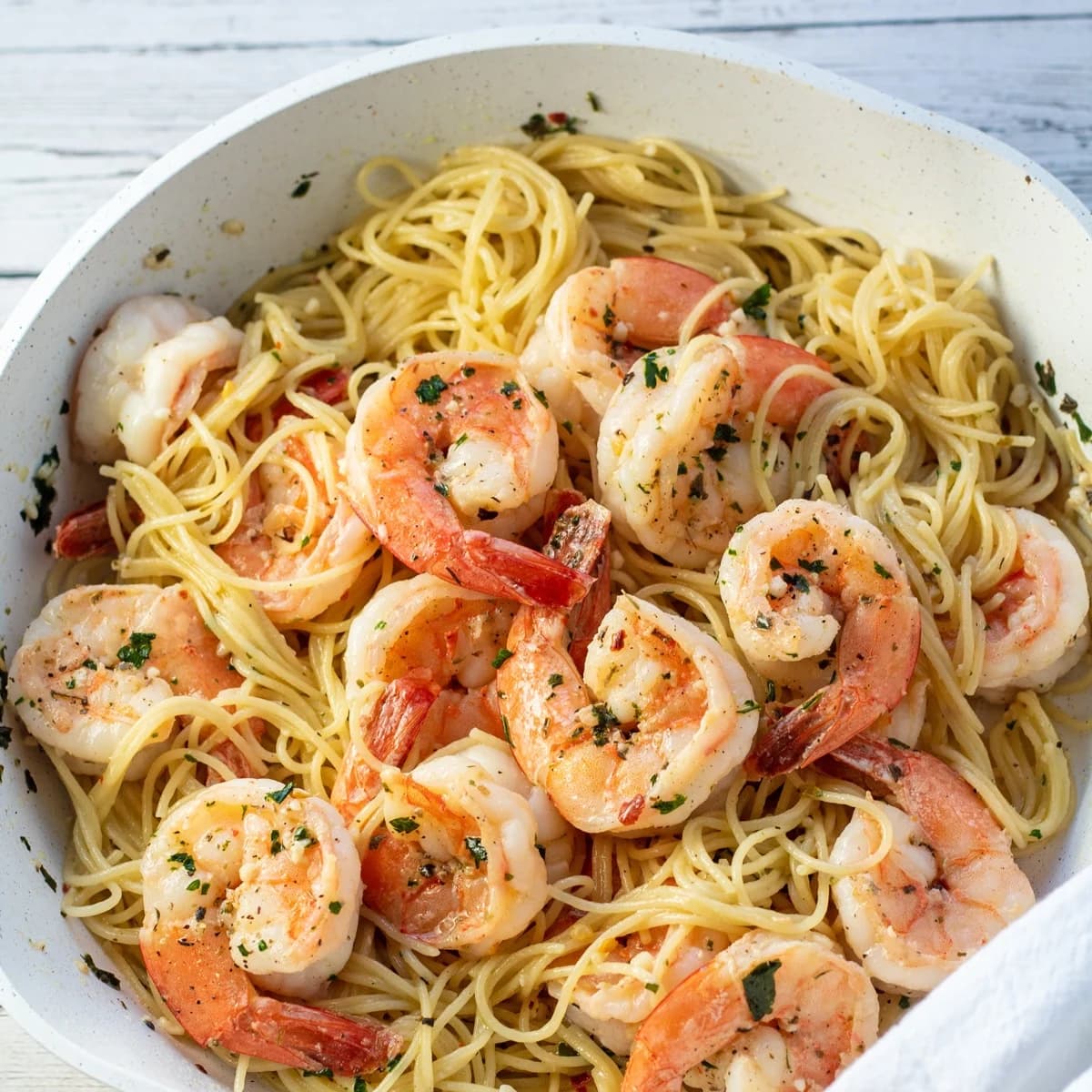 Picture of Lemon Garlic Butter Shrimp Pasta